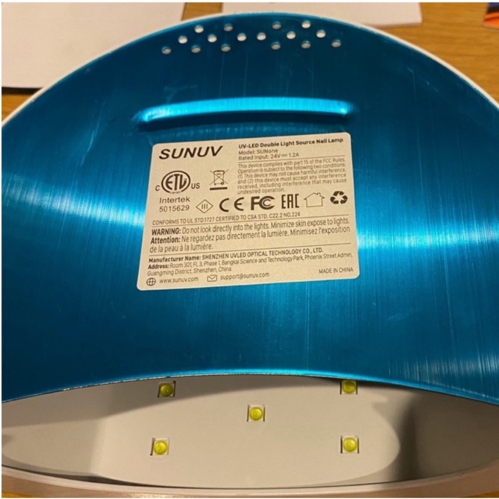 NIB SUNUV Nail Dryer - Picture 3 of 11